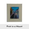 Print in a mount - Print Option