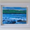 Framed canvas painting of the Wild Atlantic Way - seascape 2. Painting by Irish Artist David O'Rourke