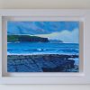 Framed canvas painting of the Wild Atlantic Way - seascape 3. Painting by Irish Artist David O'Rourke.