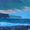 Print of a painting of the Wild Atlantic Way - Seascape 1. By Irish Artist David O'Rourke.